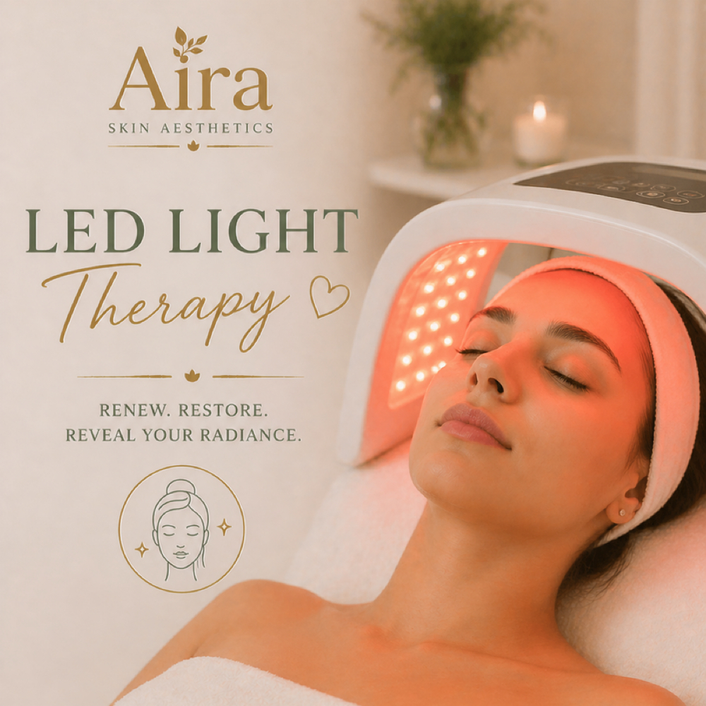 LED Light Therapy at Aira Skin Aesthetics in Georgeotwn, TX