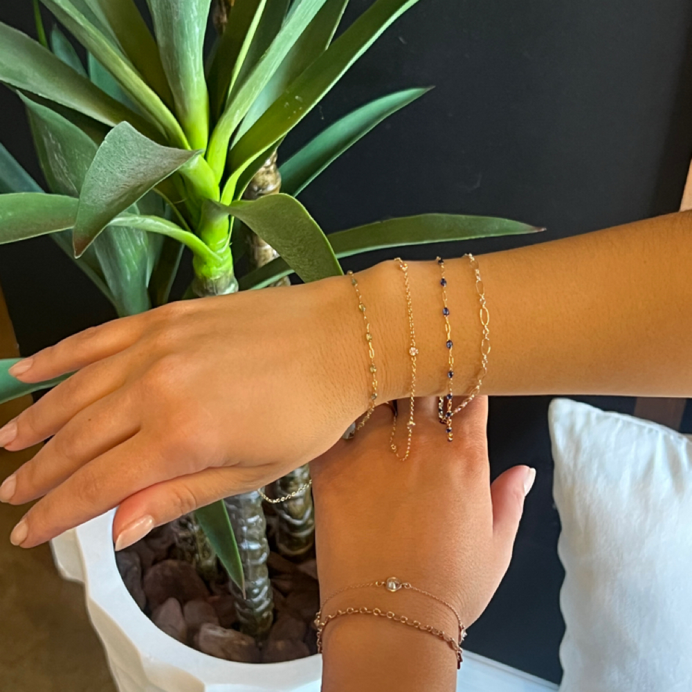 Permanent Jewelry at pretty, polished & Linked in Matthews, NC