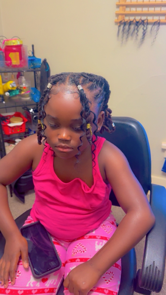 Kids Loc Retwist And Style at Hair By Niecey in Milwaukee, WI