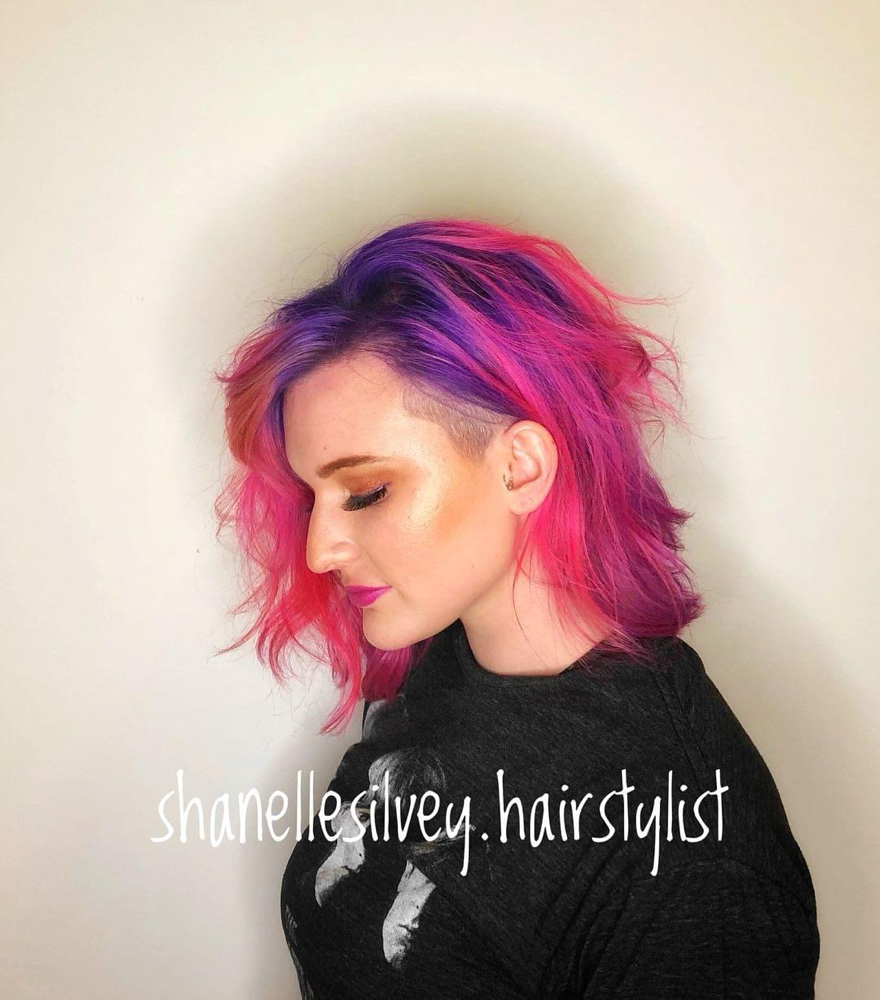 Fun Colors + Blowdry + Cut