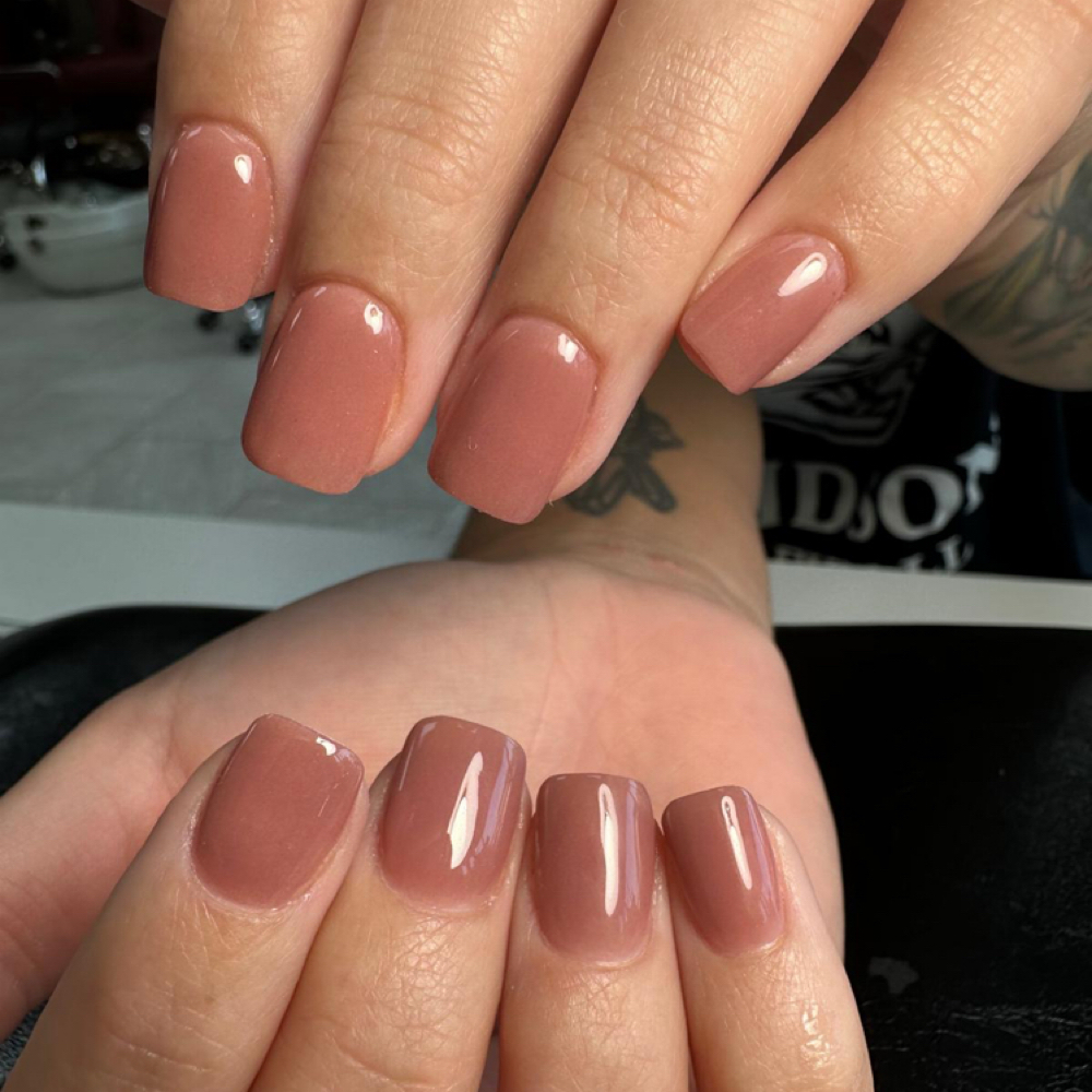 Dip Powder Manicure Natural Nails at Starz Nail & spa in North Carolina, NC