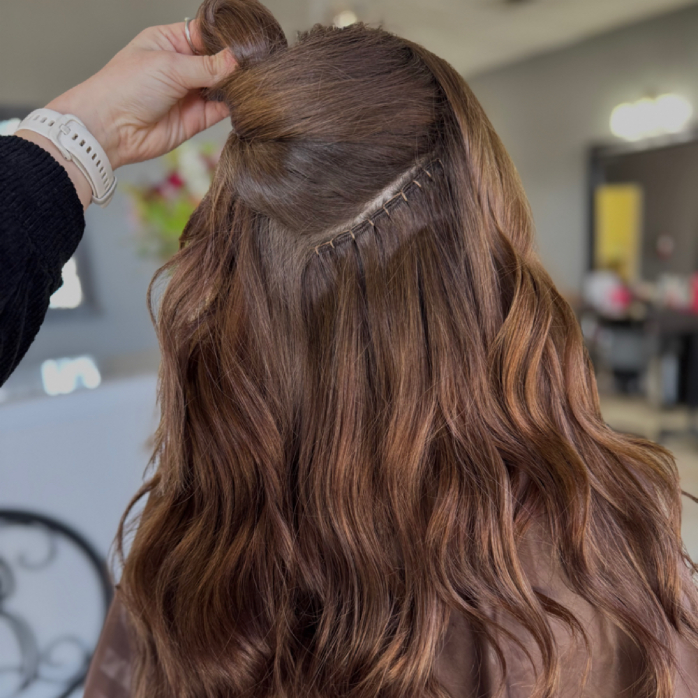 Hand Tied/Sew In Extension Install at Kaylee Perkins in DeQuincy, LA