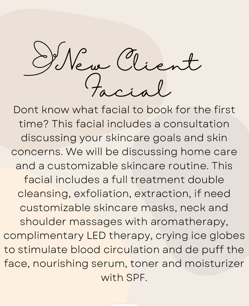 New Client Facial