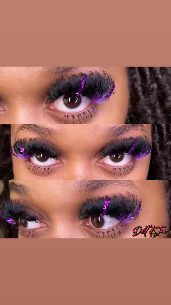 Glitter Lashes (Add On)