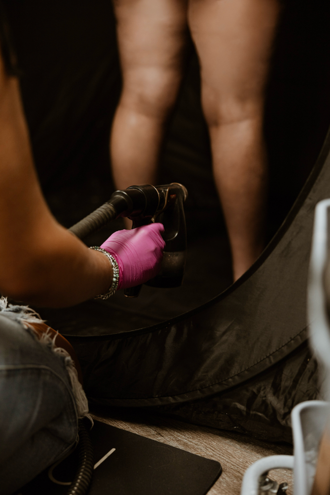 Bestie Spray at Tan’d By Grace in Rutledge, TN