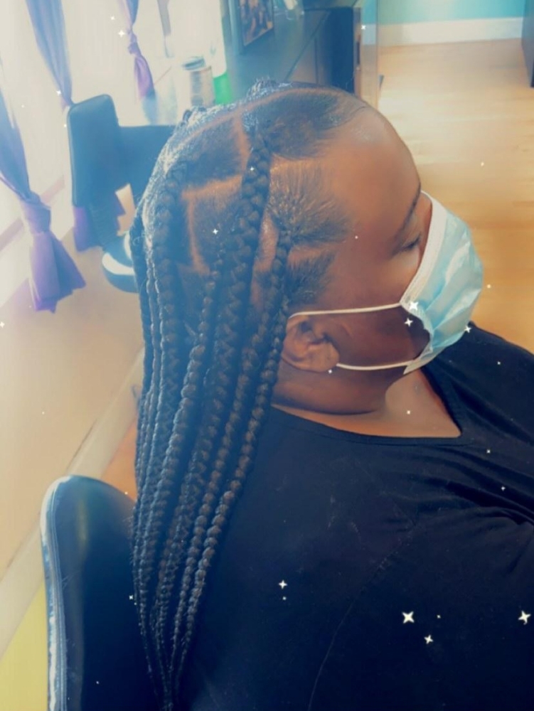 Knotless - Large at Creations Salon Studio in Lilburn, GA