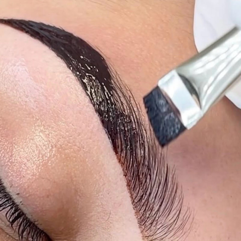 Brow stain at Delaneys Beauty Vault in Alice, TX