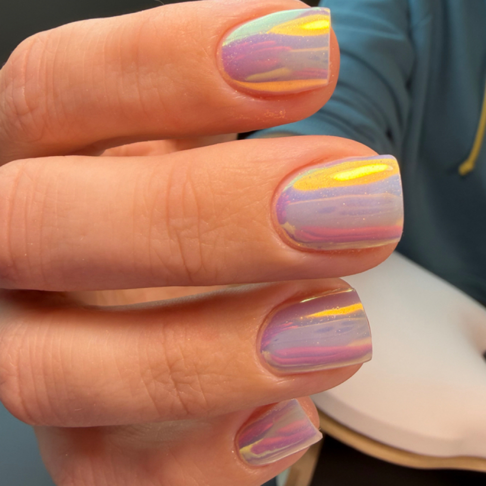 Chrome at Naba Style Nails in McKinney, TX