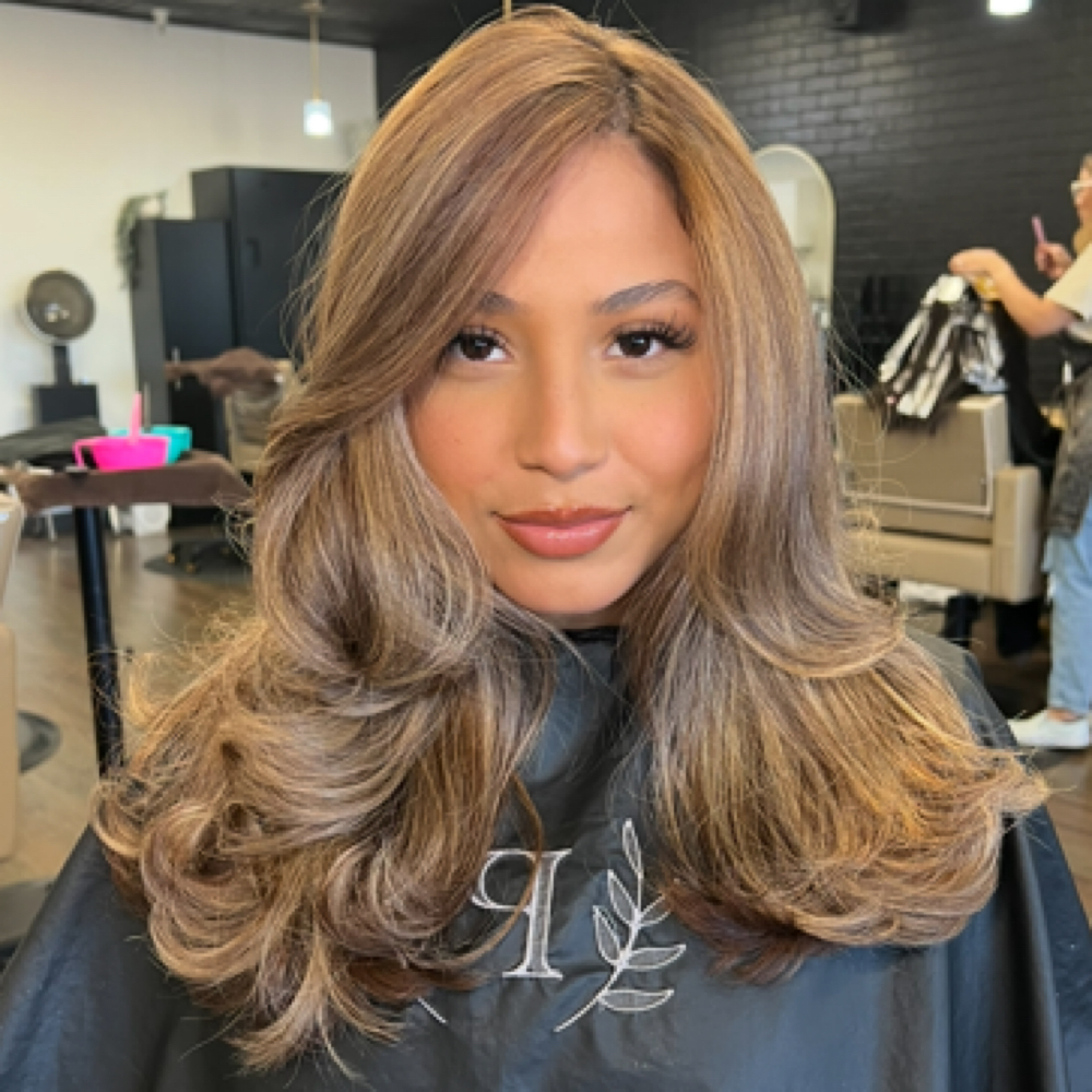 Partial Highlight & Style 🫶🏼 at Eye_Canddyy in Apple Valley, CA