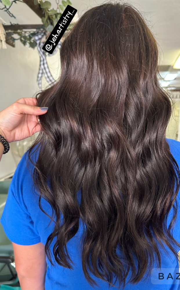 Basic Root Touch Up (Long Hair)