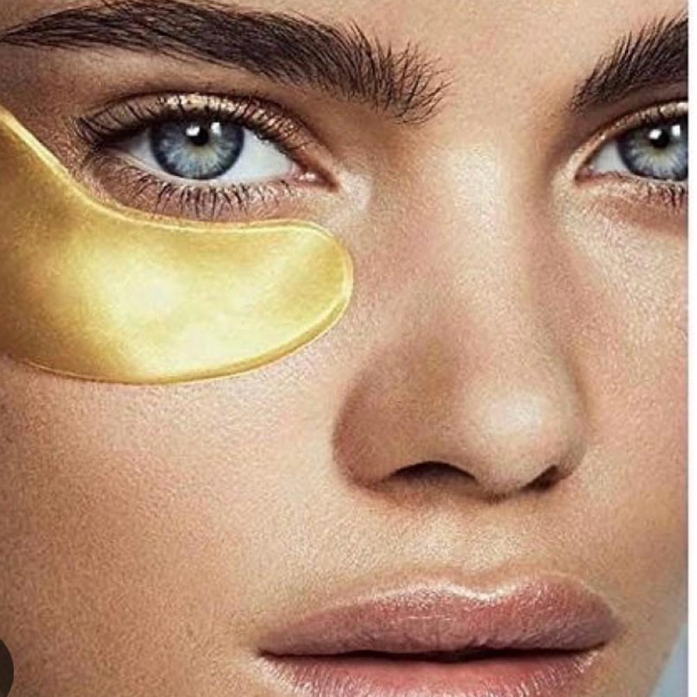 Gold Under Eye Mask at Shimmer Esthetics and Wellness LLC in Woodhaven, MI