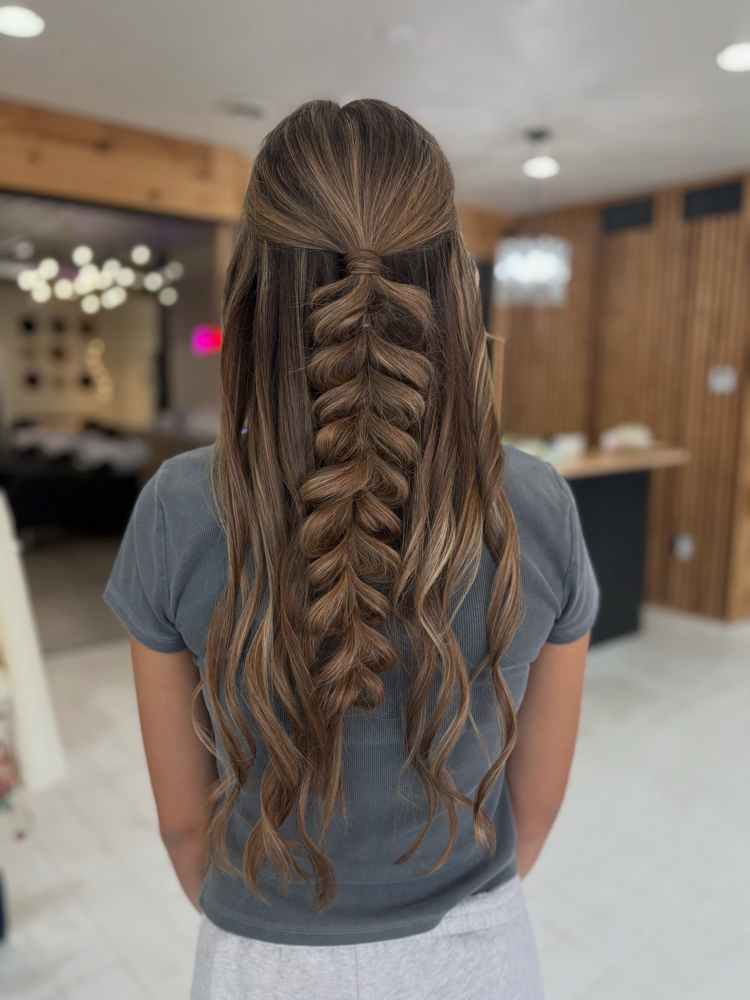 Special Occasion Updo/ Style