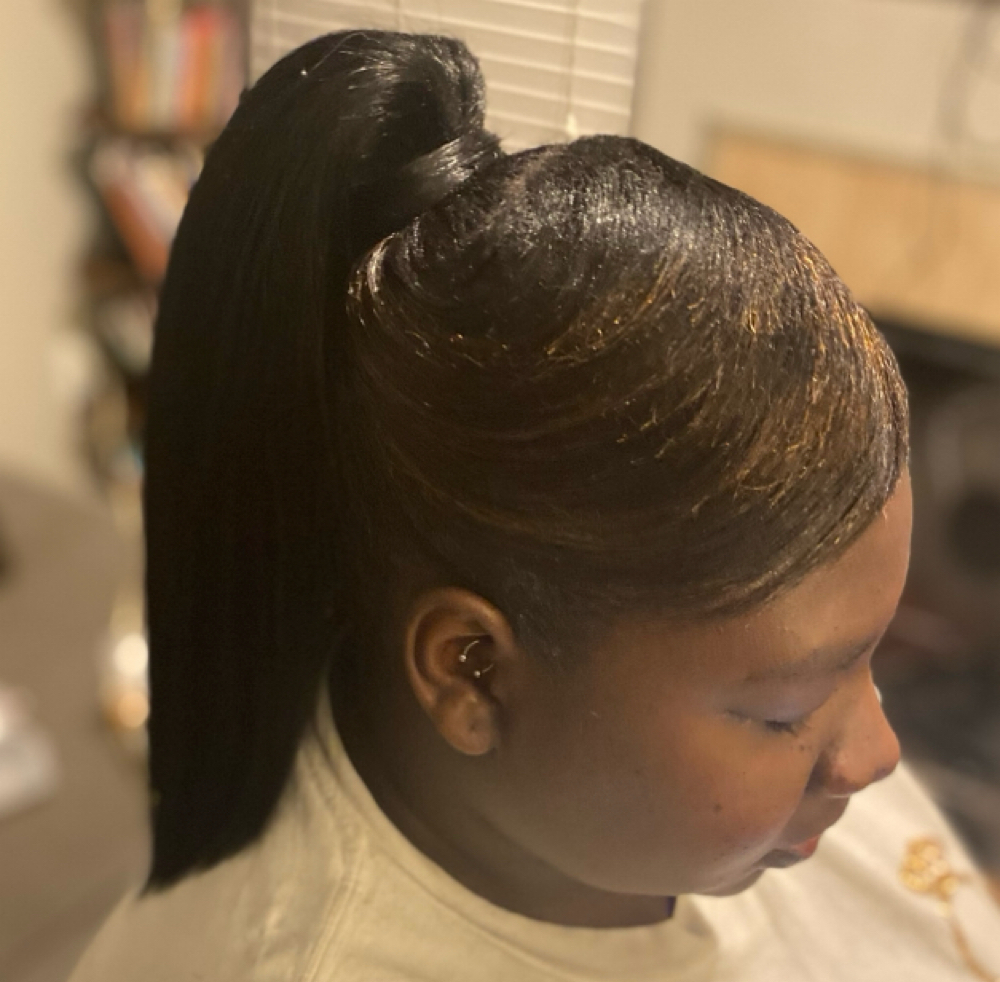 Ponytail at The Beauty Bar in Leland, MS