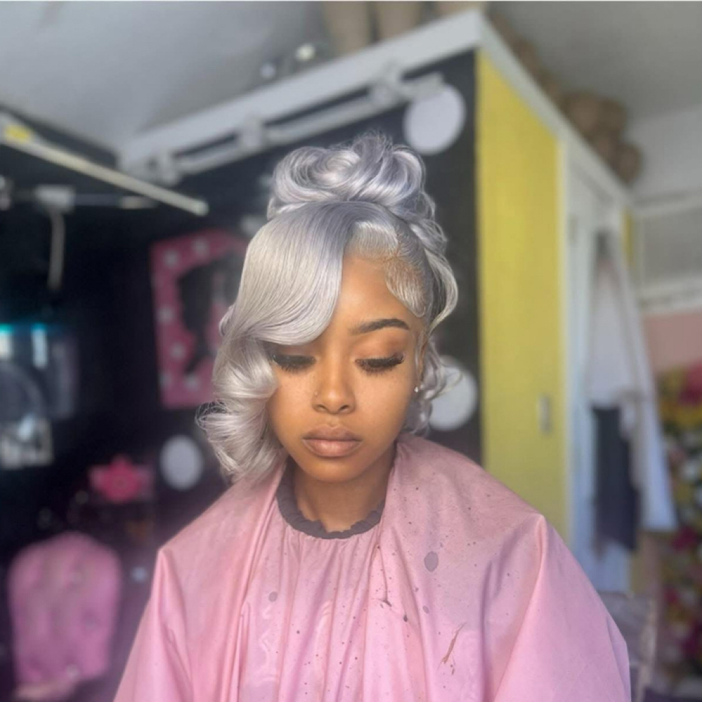 Frontal Wig Install w/ Pin-up at The Babydoll Way in Lakeland, FL