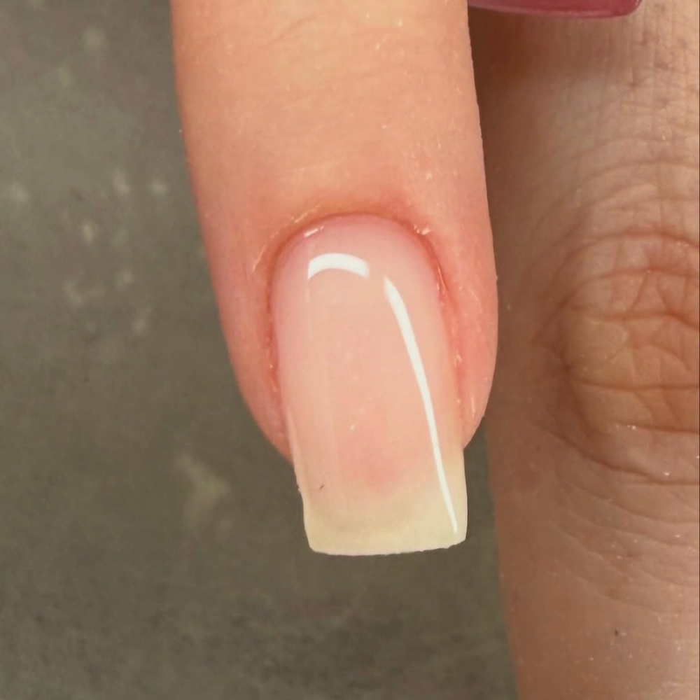 Russian Manicure With Hard Gel