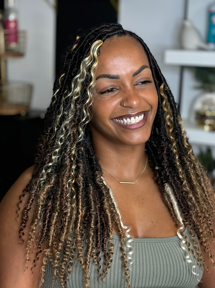 14 Inch Luva Locs W/Boho