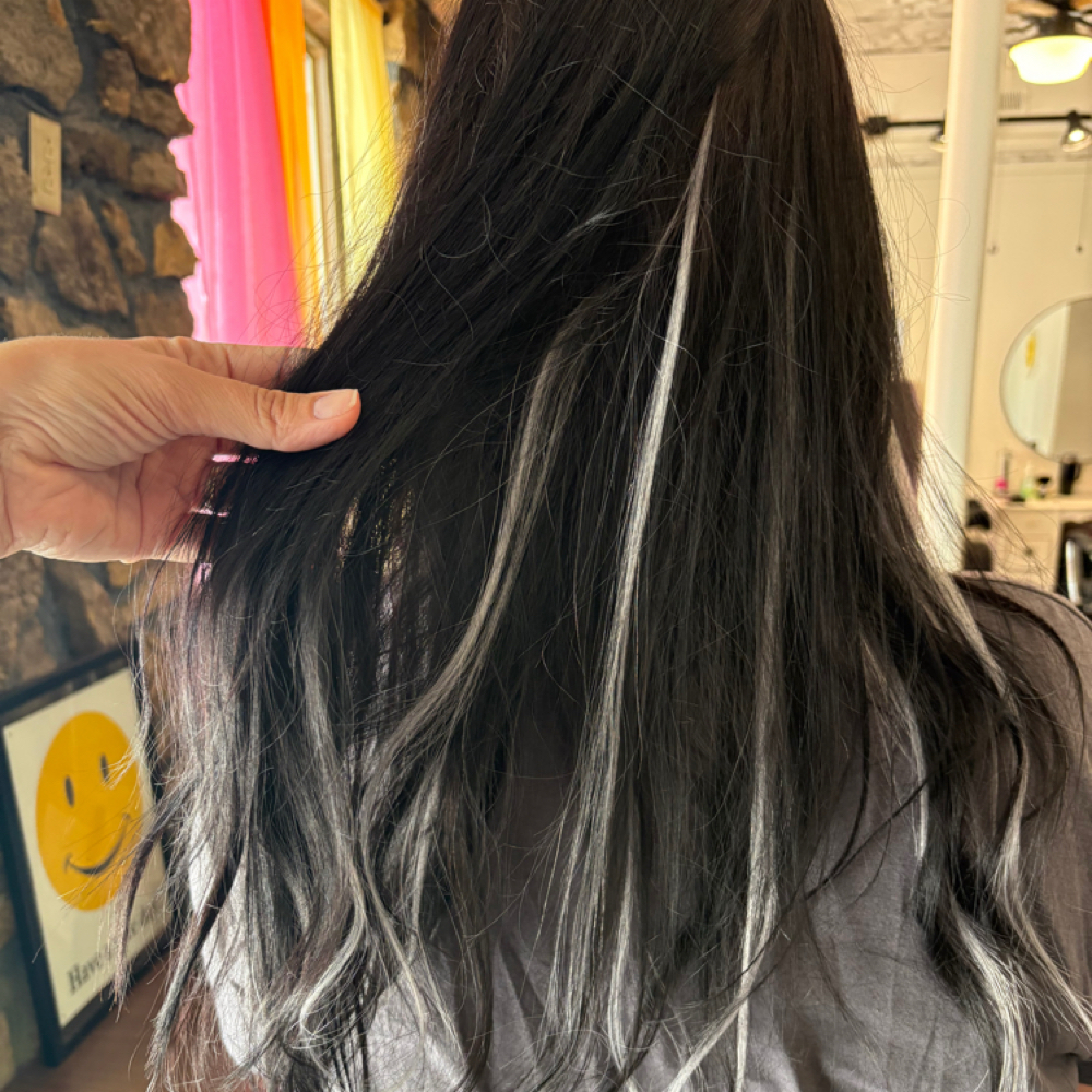 Colored K Tip Extensions at Happy Hippie Hair in Fair Grove, MO