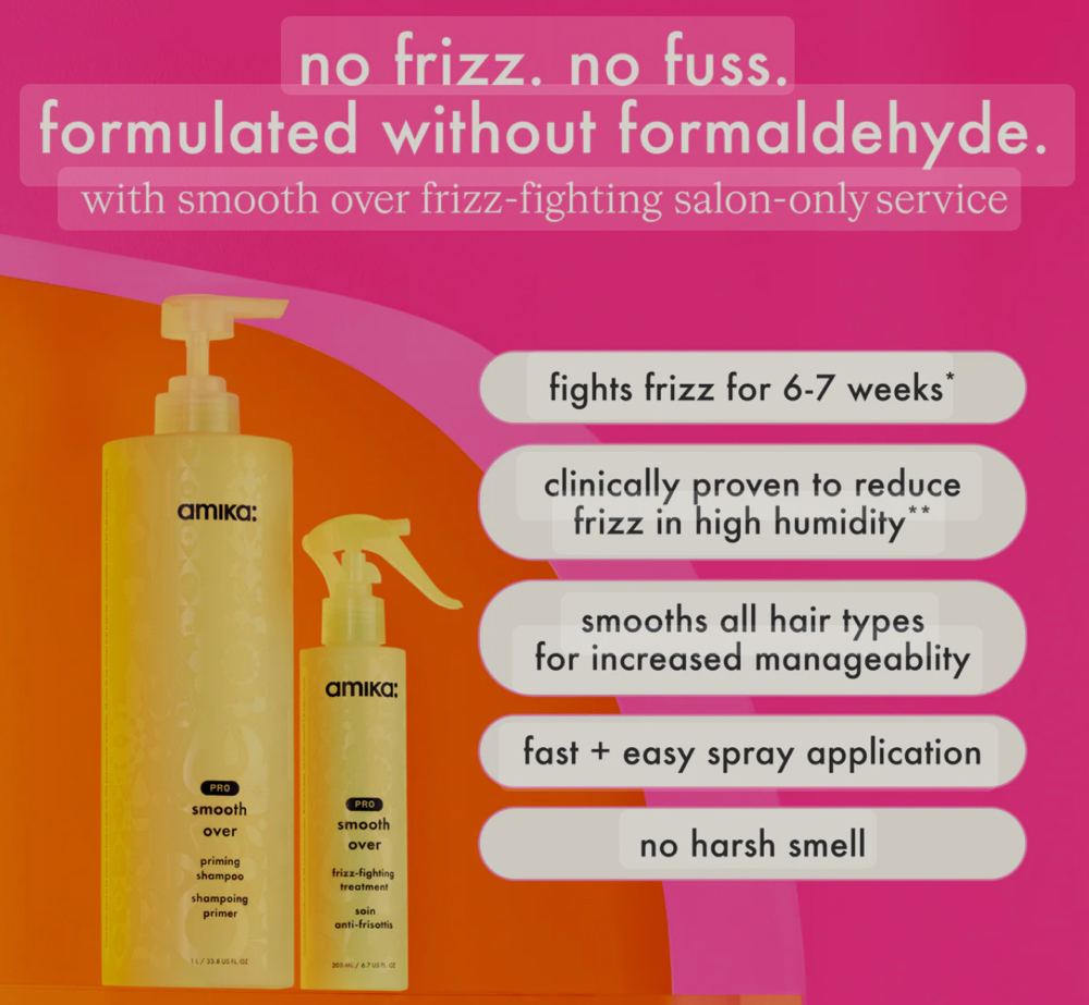 Smooth Over Treatment For Frizz at Manna Hair Studio in jersey City, NJ