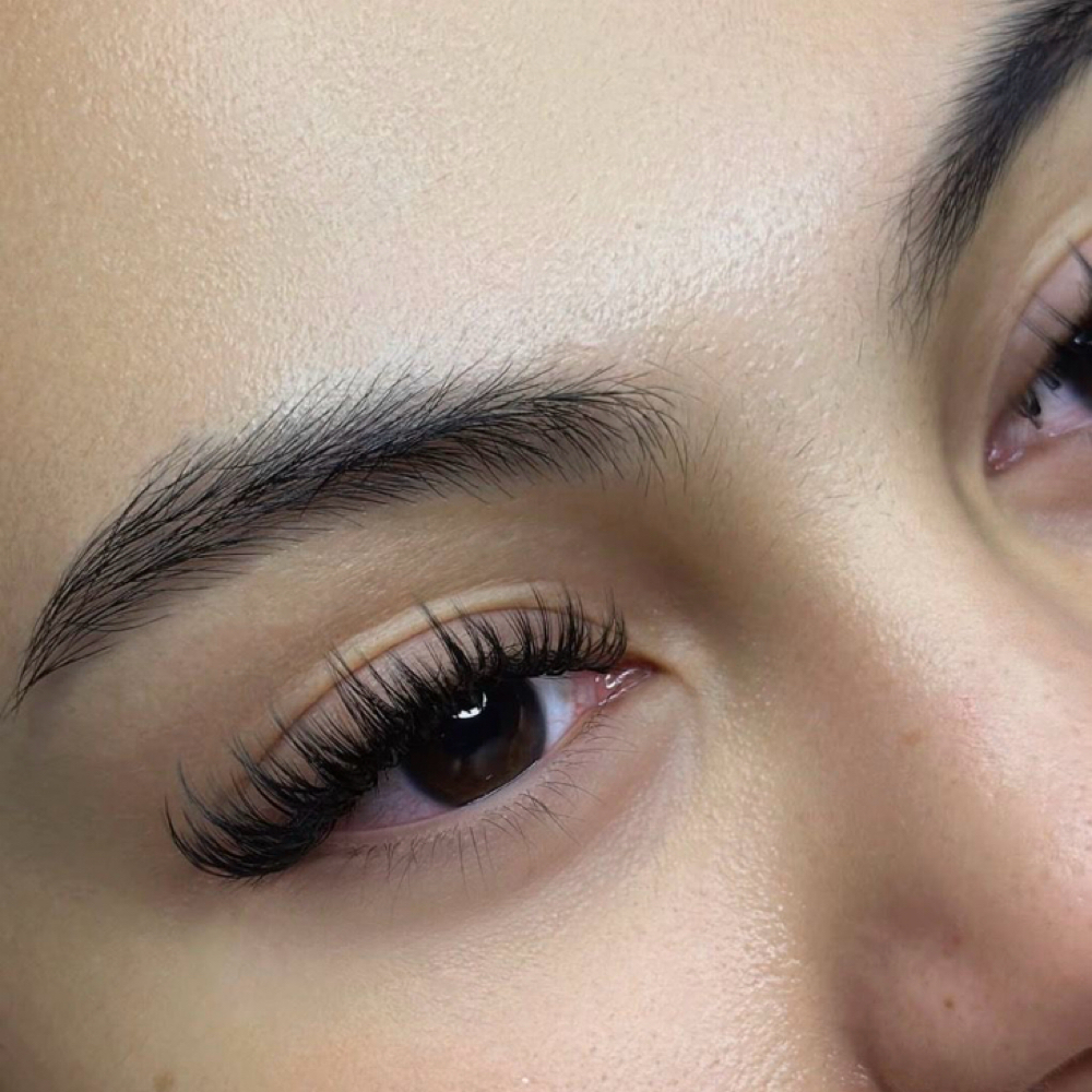 Classic Full lashes at All in one beauti and Training studio in Brooklyn, NY