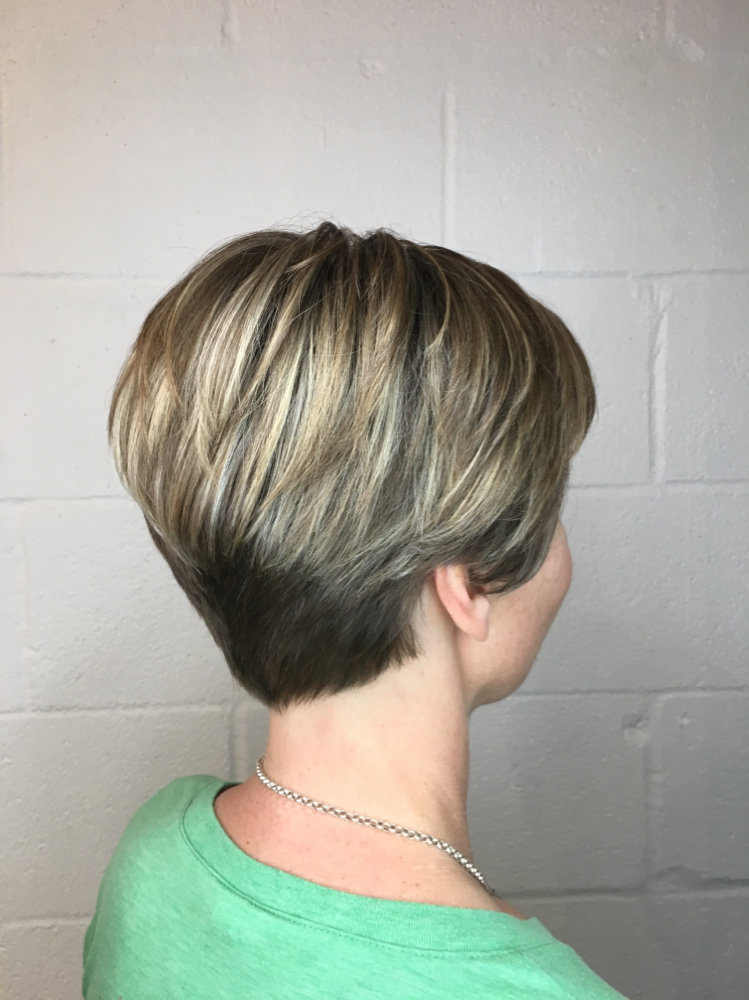 Gloss/Toner + Short Cut