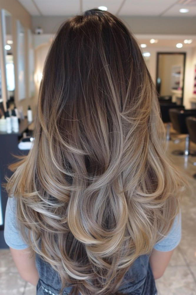 Ombre Hair Coloring