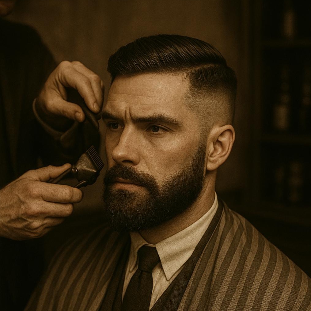 Brand Haircut & Beard at 1920 GENTLEMENS CLUB in Buffalo Grove, IL
