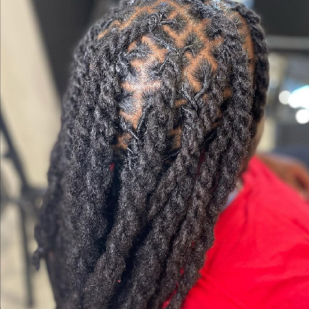 Locs/Faux Locs at More Than Hair LLC Styled by Angii C. in DeSoto, TX