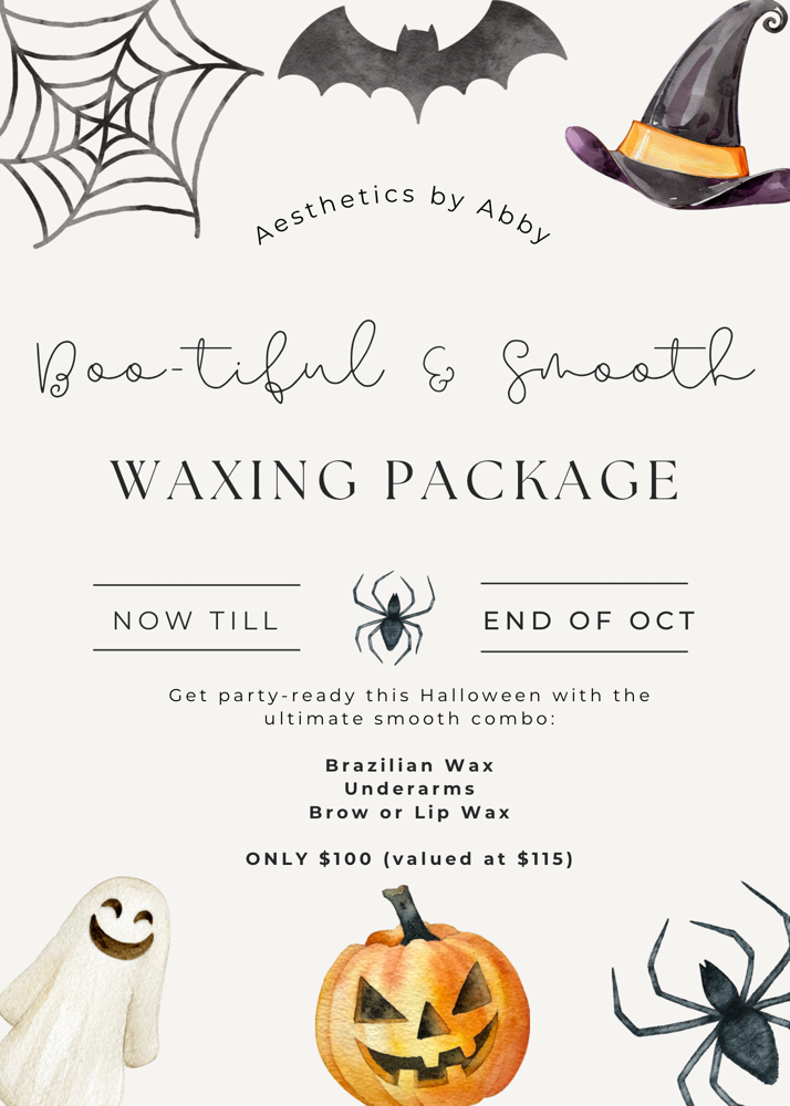 Boo-tiful & Smooth Waxing Package