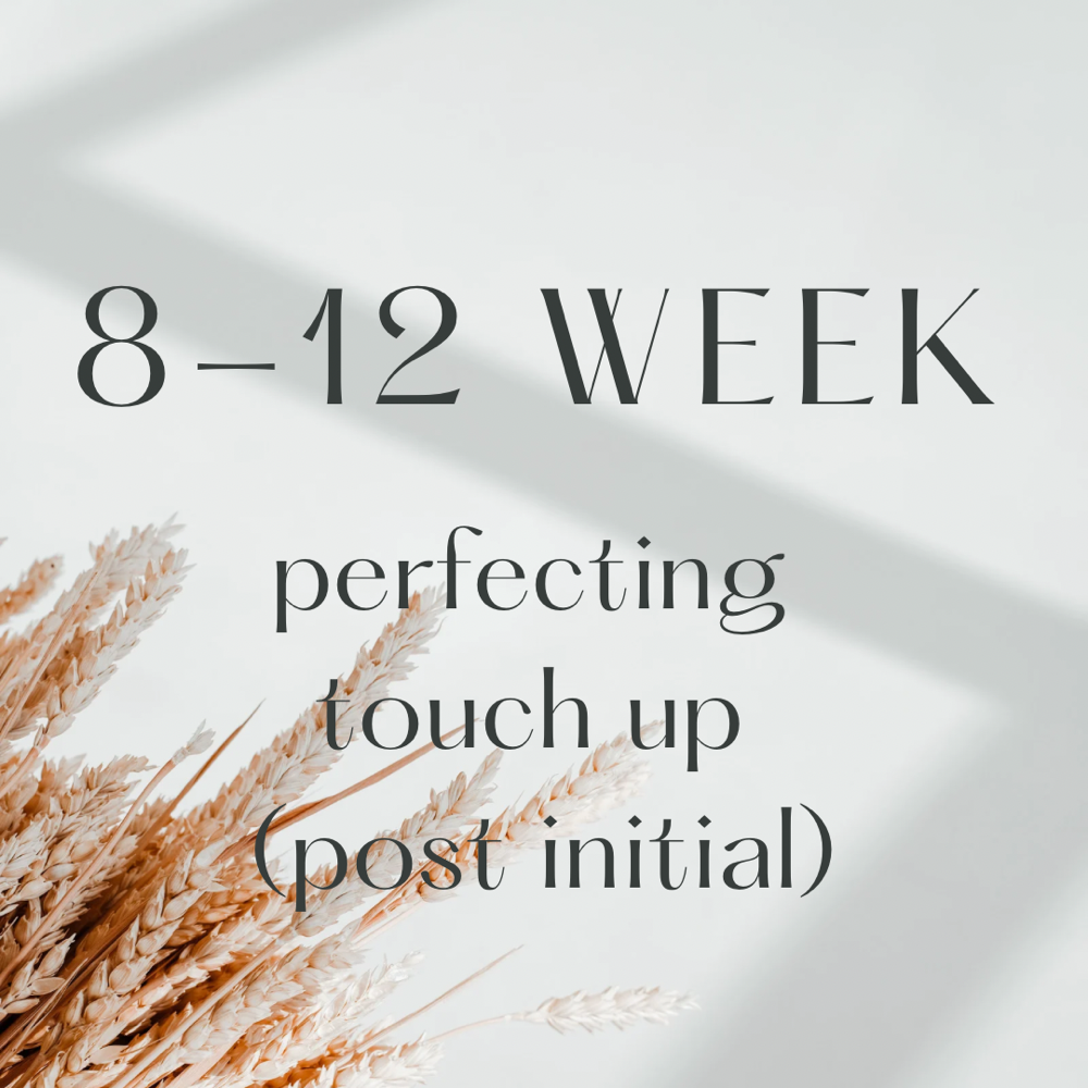 8-12 Week Perfecting Touch-Up✨