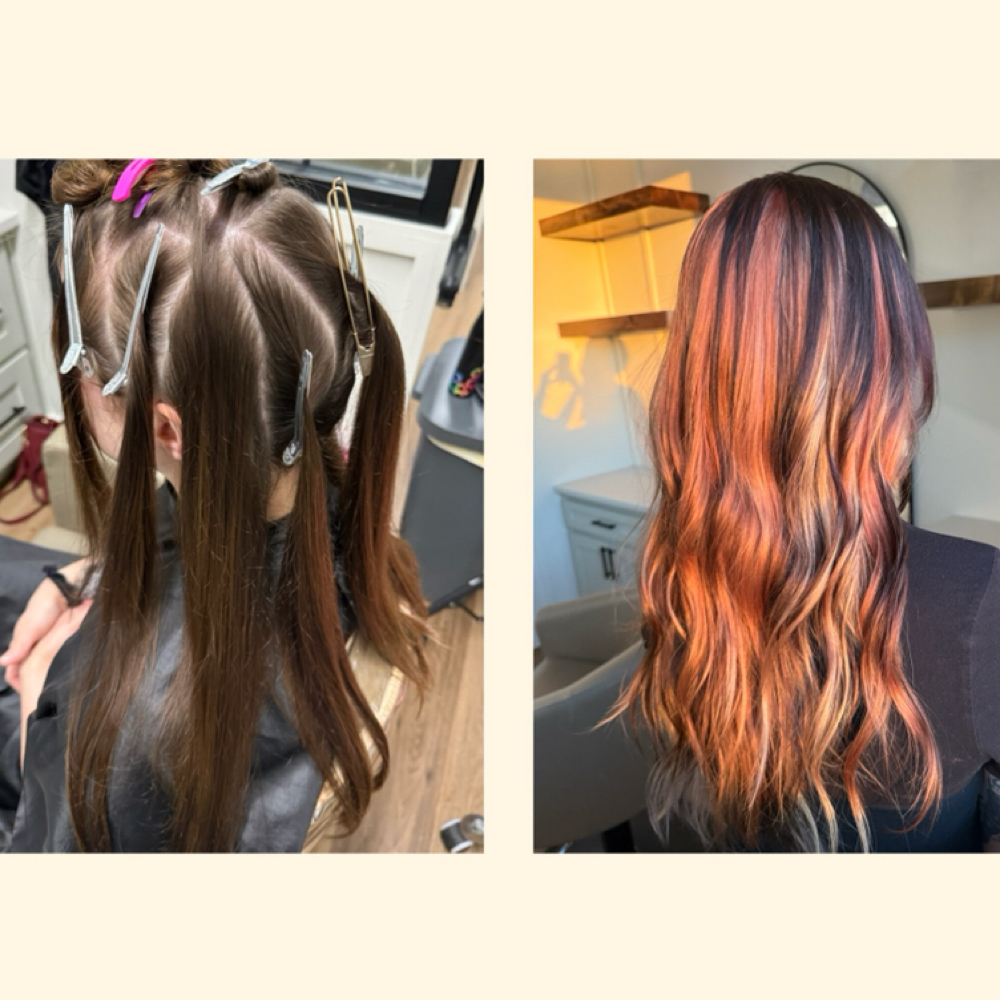 Custom Color - Vivids - Color Block at Hair by Morgan Jo in Greenville, TX