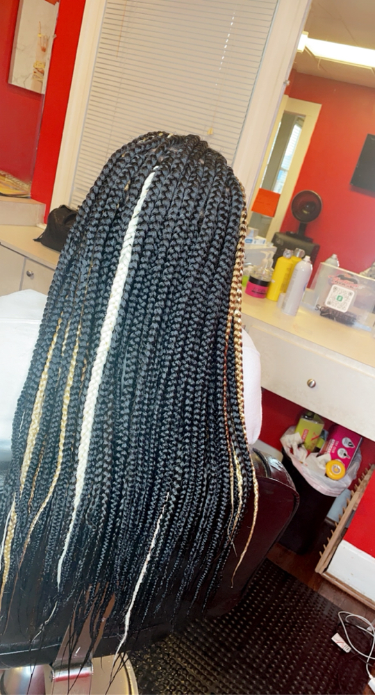 Medium Box Braids