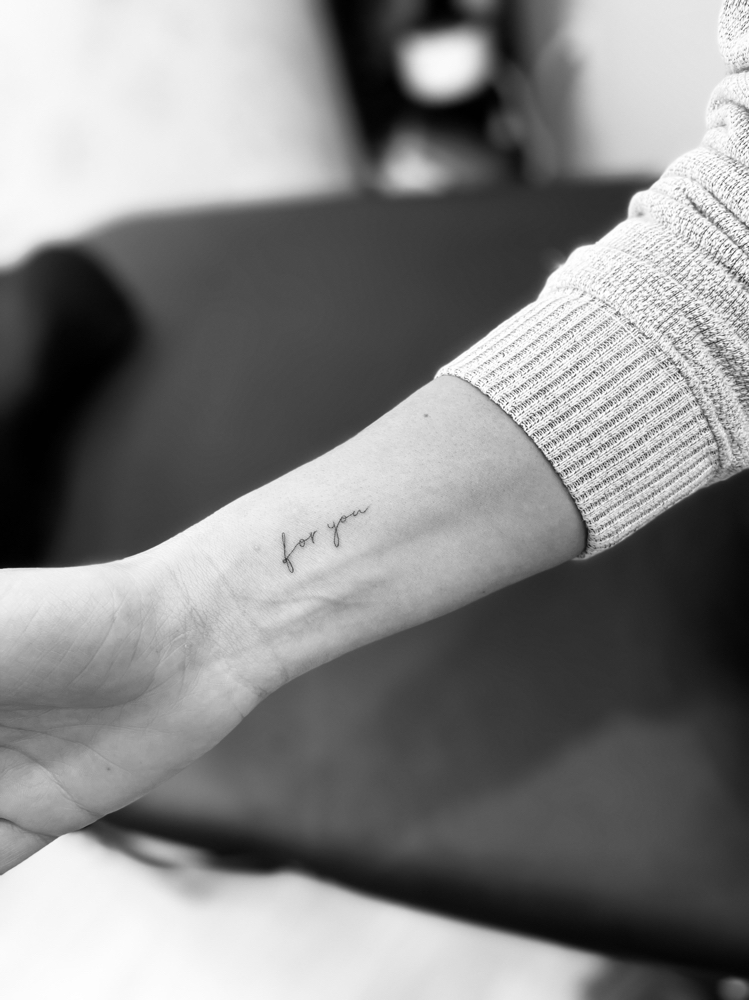 Mini Fine Line Tattoo