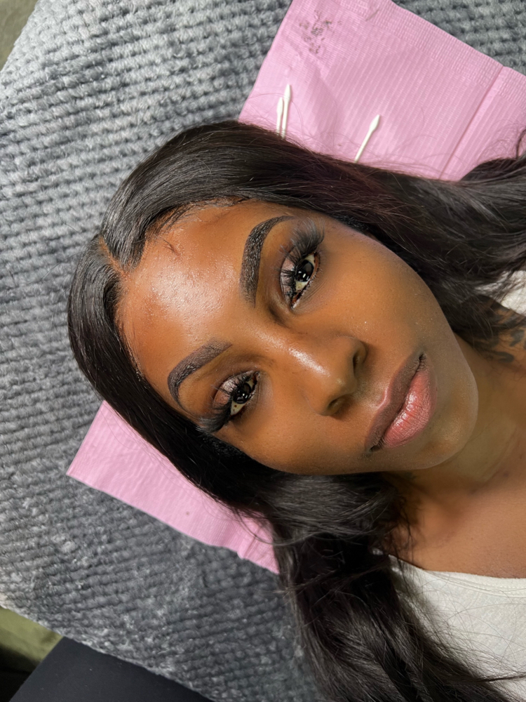 SkinDrip ombre brow shading