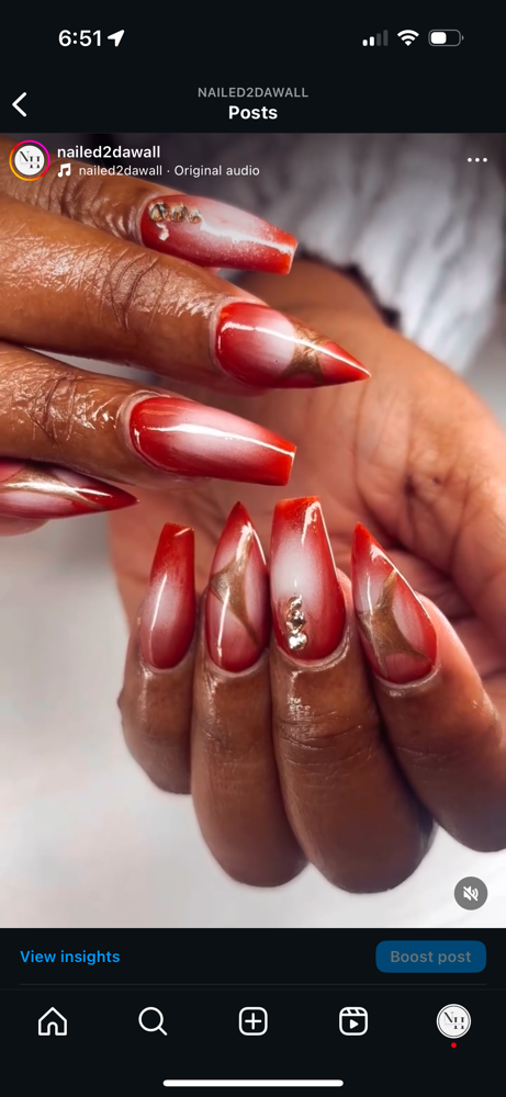 Air Brush/Aura Nail Art