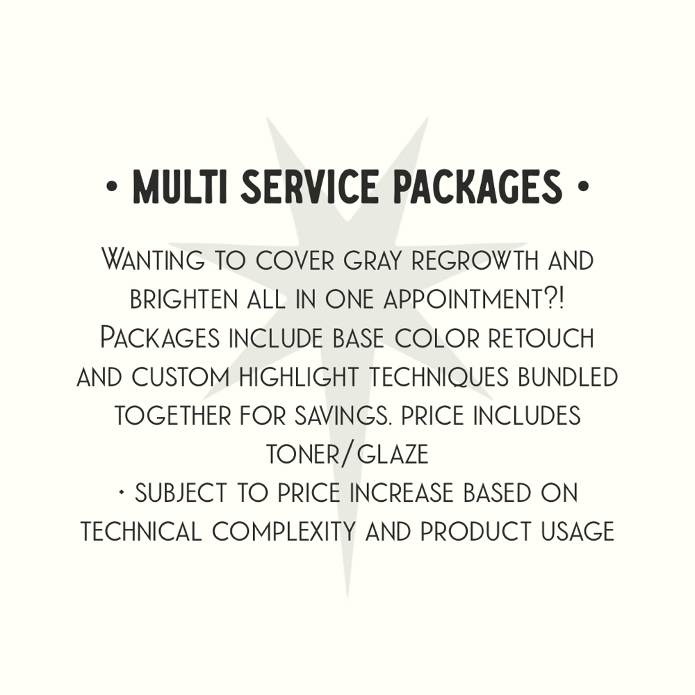 Multi Service Color Packages