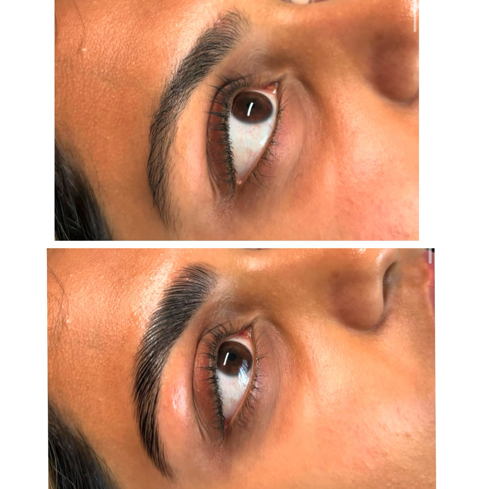 Brow Lamination, Wax, & Tint