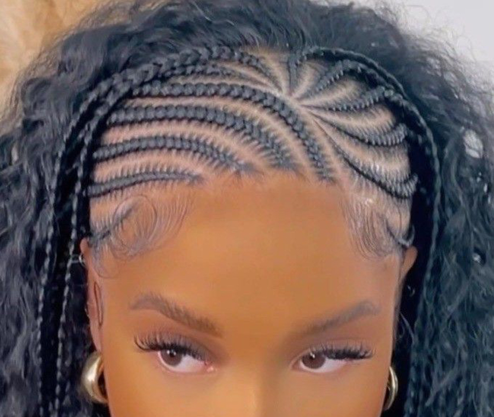 HALF BRAIDS
