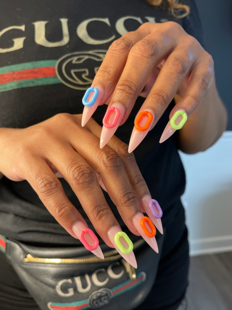 Swarovski Crystals / Embellishments per Nail