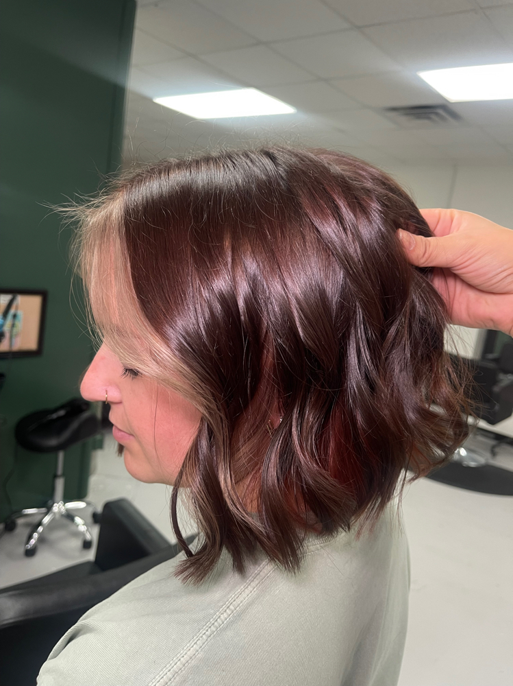 Partial Bleach Root Retouch