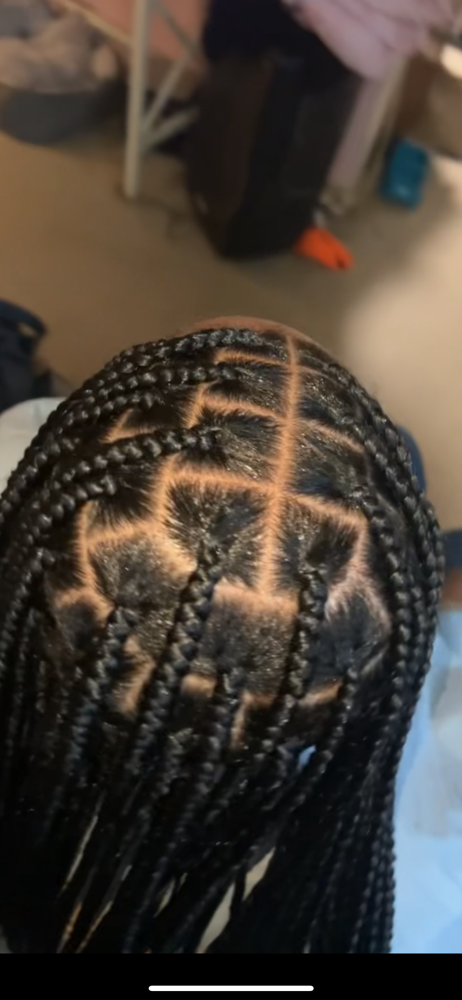 Mediium Knotless Braids