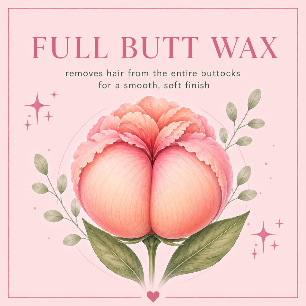 Full Butt Wax at Engage Beauty Studio in Fort Worth, TX