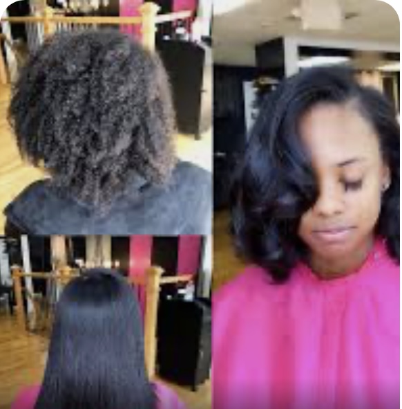 SILK PRESS FOR NATURAL HAIR 12 INCH