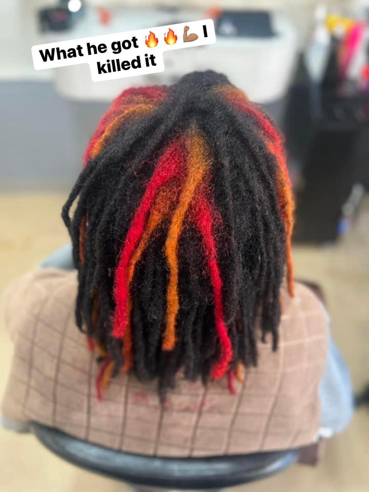 Tips/strands/Double Process Color