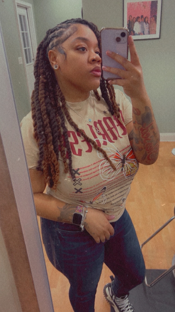 Loc Maintenance w/ Faux Extention