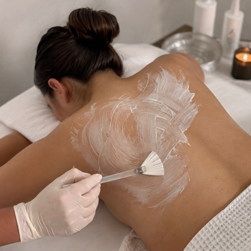 Back Revive & Glow Treatment at Haleyskinbar in Weymouth, MA