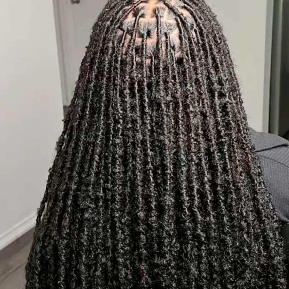 Individual Preloop Loc/ Crochet at Kay’s Touch of Klass Hair & Beauty Studio in Converse, TX