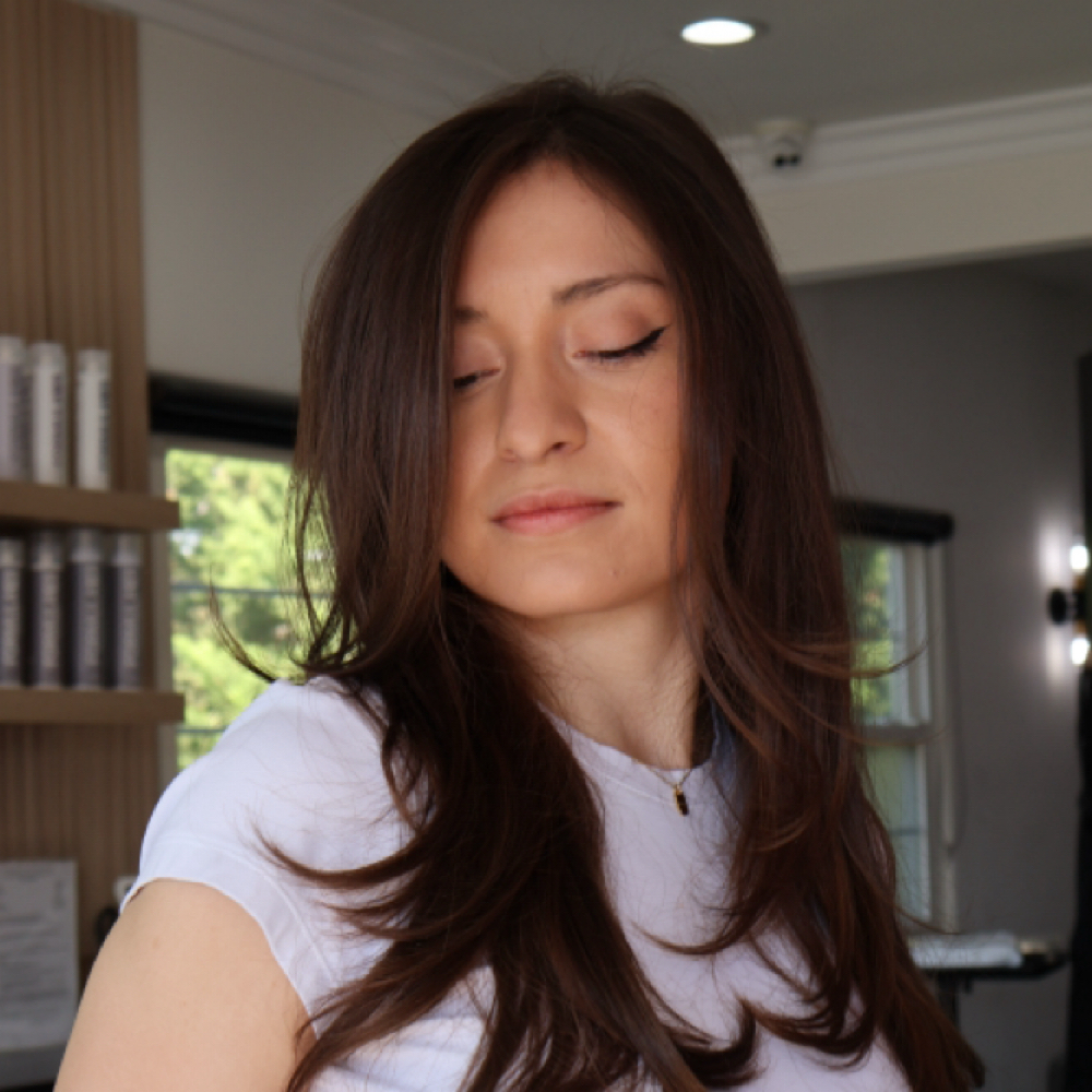 Women’s Haircut at elise troncoso hair in Brea, CA