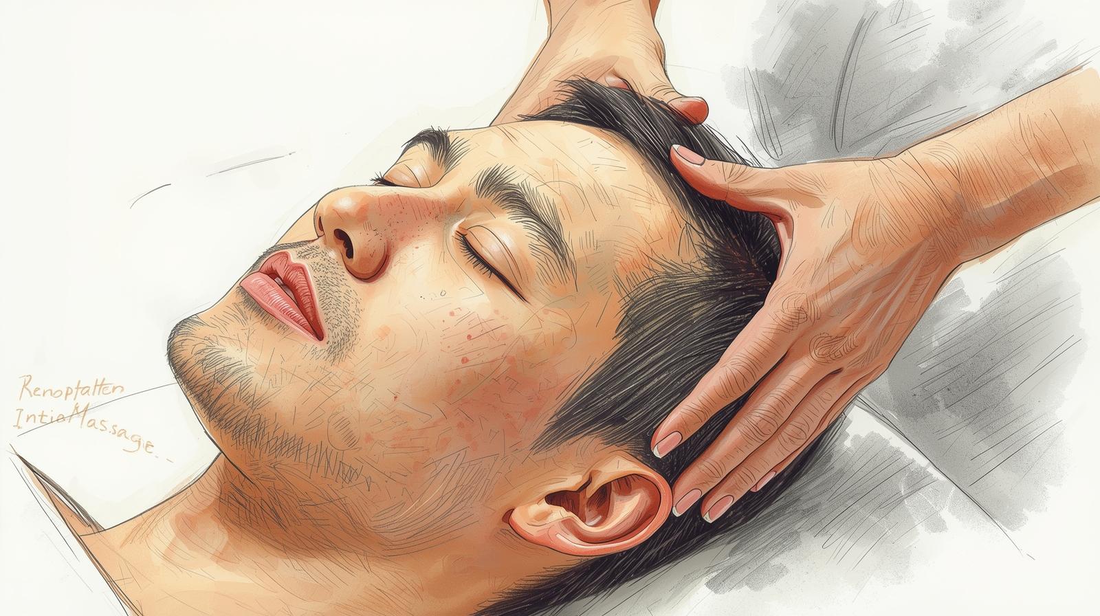 Hot oil scalp massage at Poetic Esthetics in Mcpherson, KS