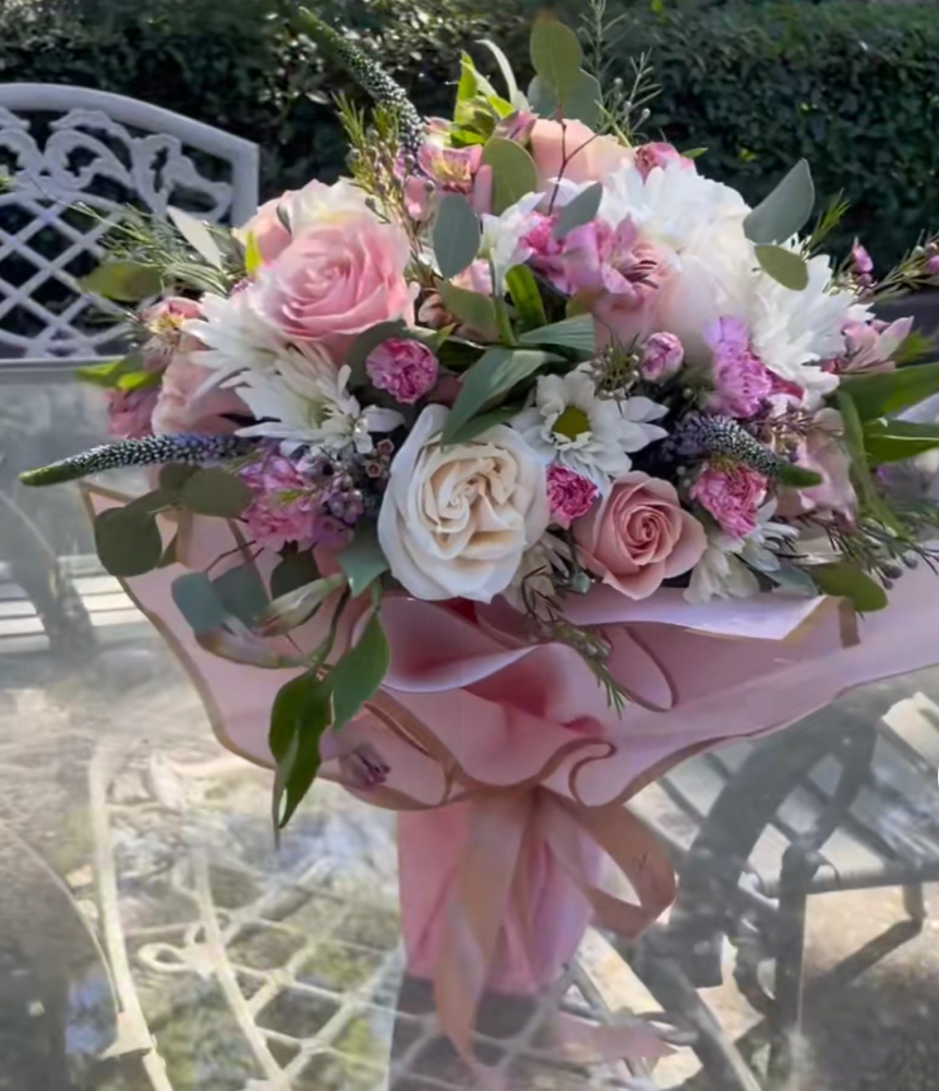Venturez Lg Wrapped Wine Bouquet