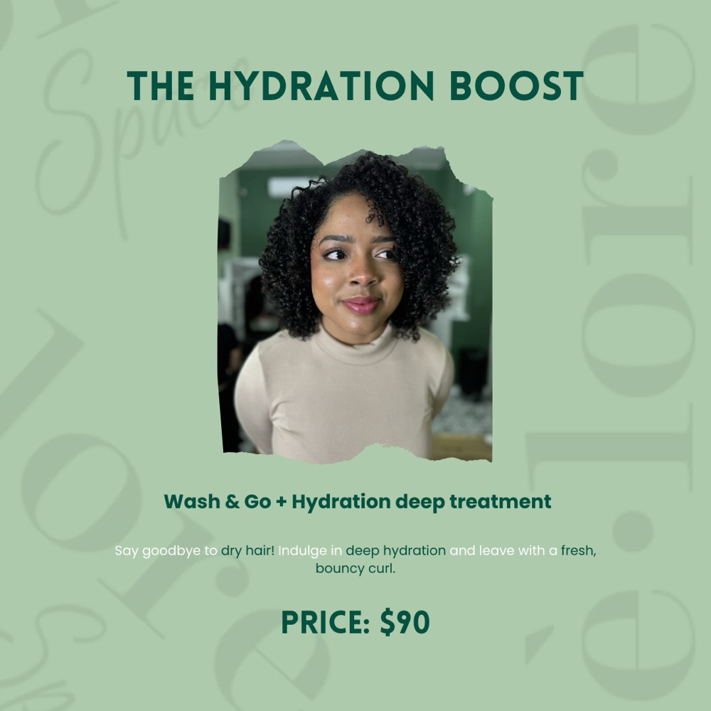 The Hydration Boost at Elore Beauty Space / Natural Hair Salon in New York, NY